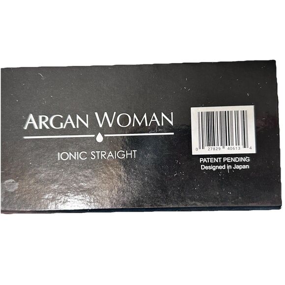 Argan Woman Professional Ionic Hair Straightener Dual Plates 450° Frizz Free - Picture 15 of 15